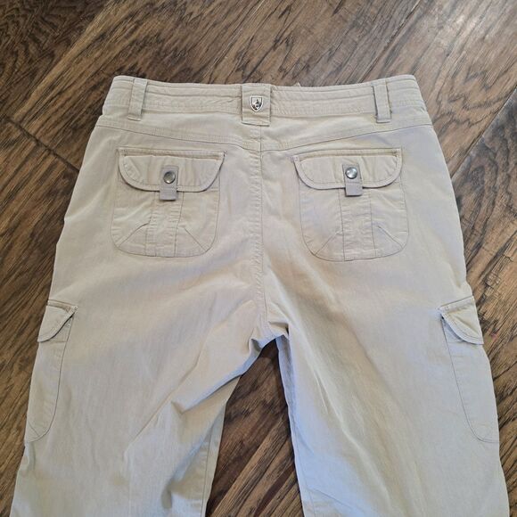 Kuhl Legendary Straight Leg Roll Up Light Weight Oyster Pant Women's 10 Regular - Picture 4 of 7